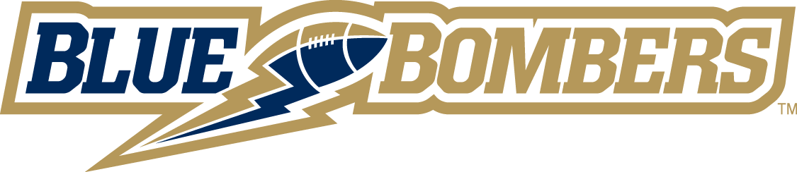 Winnipeg Blue Bombers 2005-2011 Wordmark Logo 2 vinyl decal